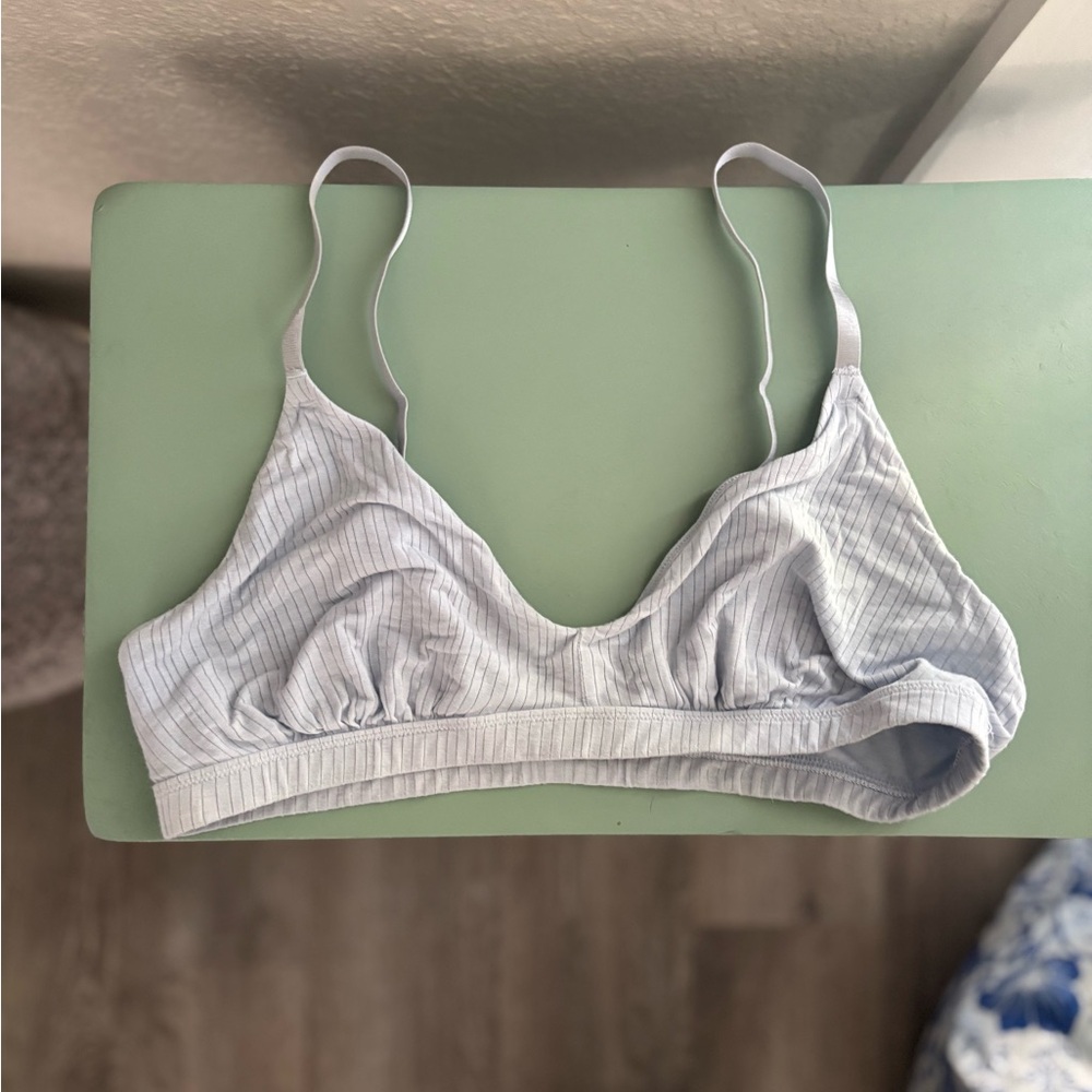 Aerie Light Blue Seamless Bralette🩵